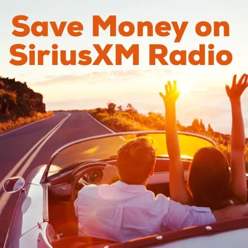 save money on listening to sirius radio in the car