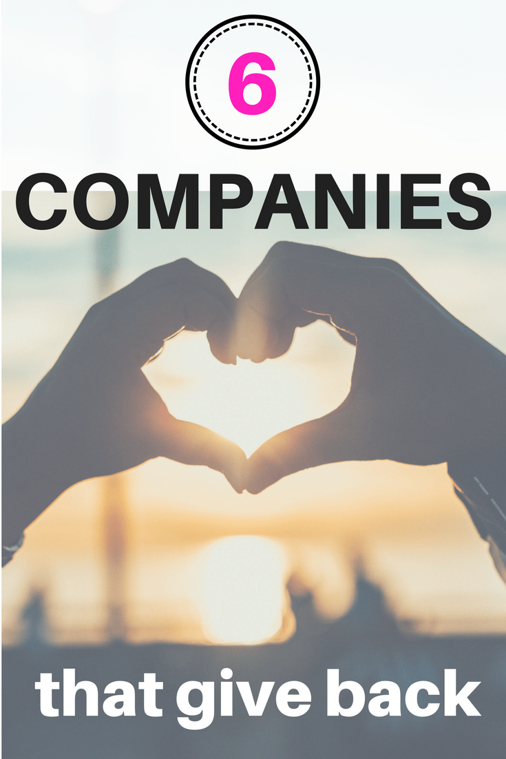 When shopping, why not consider these amazing companies that do good and give back to others? #charity #giveback