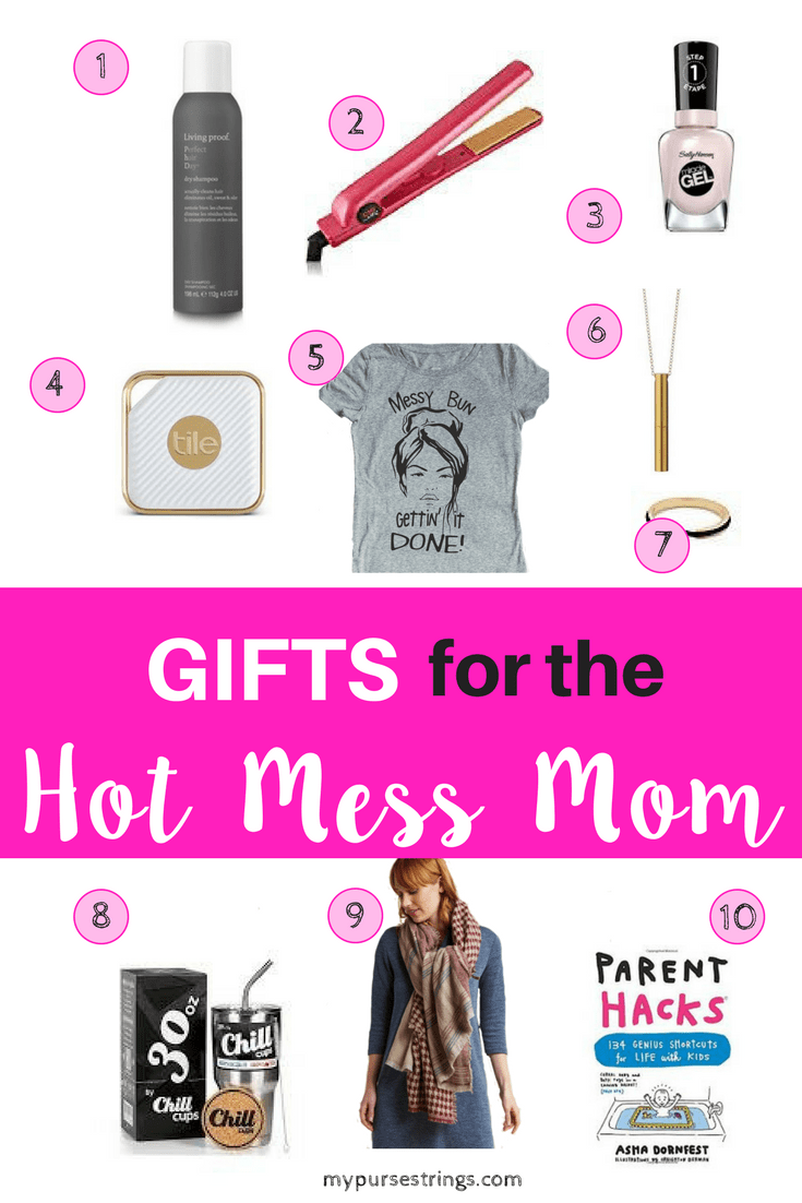 Shopping for a Hot Mess Mom? Maybe you are shopping for yourself. The ultimate gift guide for the hot mess mom. Look more put together and make life easier. #momlife #gifts #holiday #birthdays #giftguide