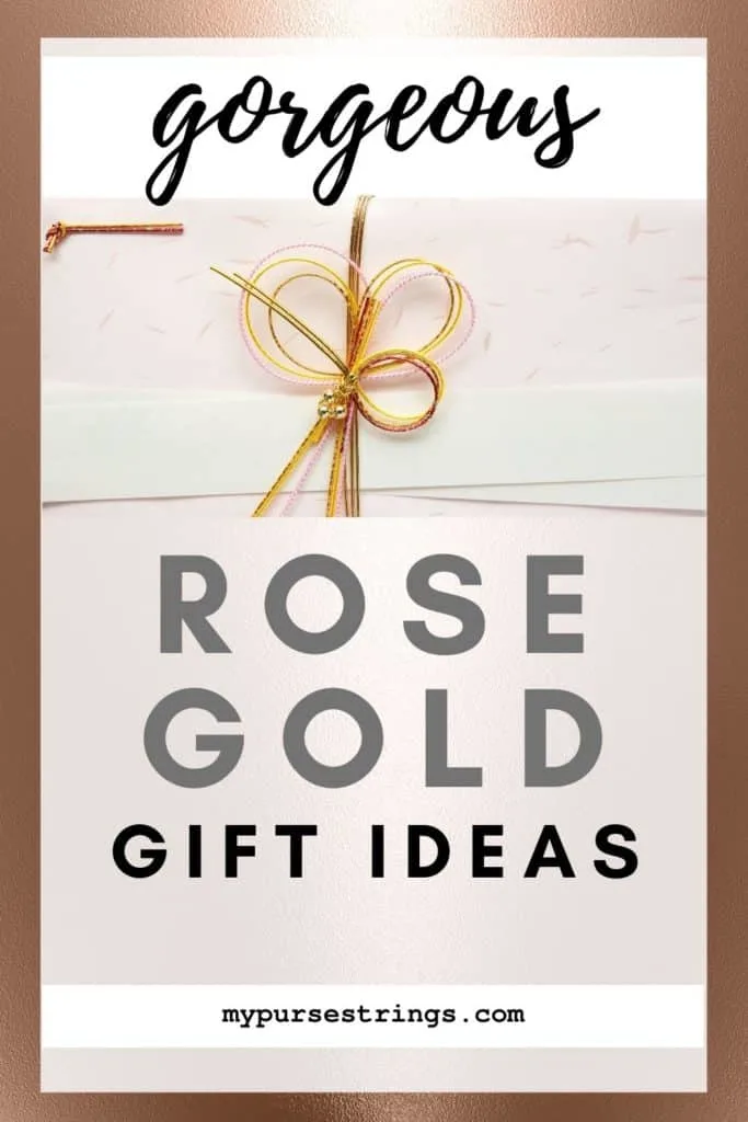 gorgeous rose gold gift ideas for her