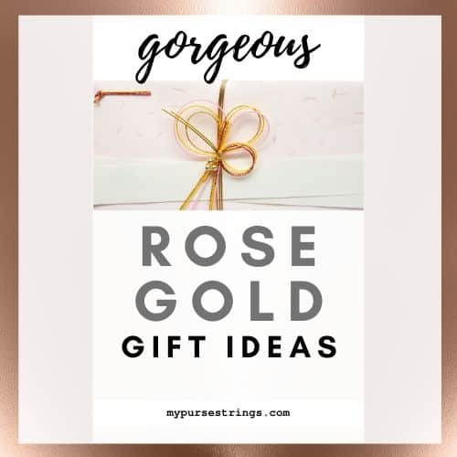 gorgeous rose gold gift ideas