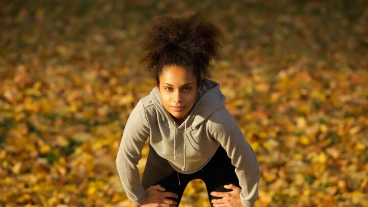 fit woman outdoors