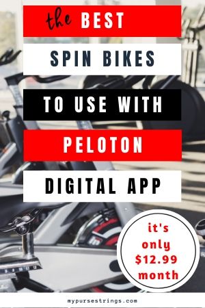 peloton spin bike alternatives for 12 dollars per month