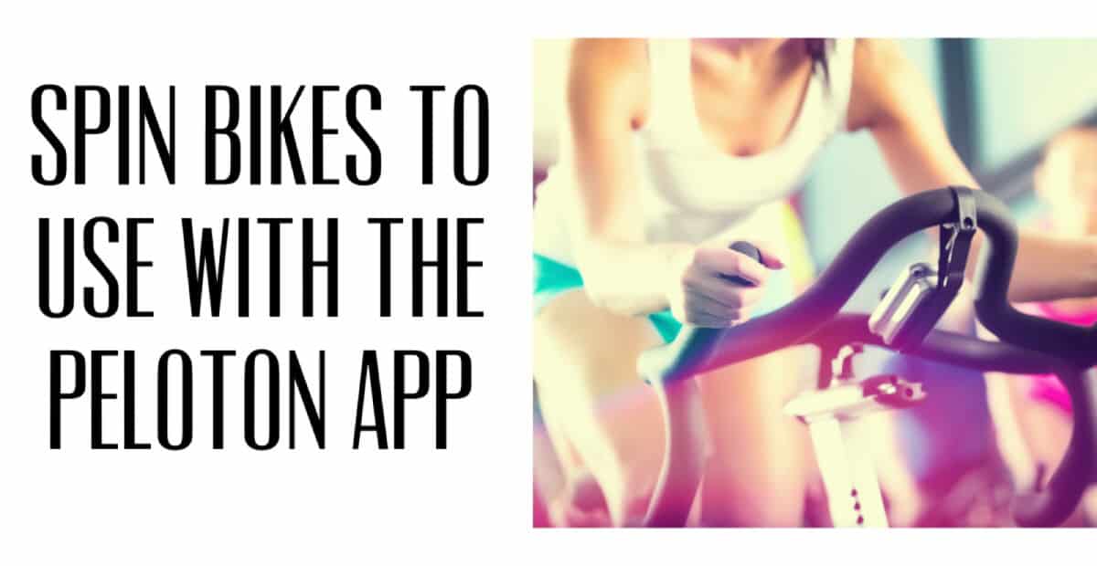 best spin bike to use with peloton app