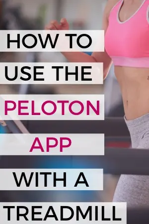 running on a treadmill using the peloton app digital