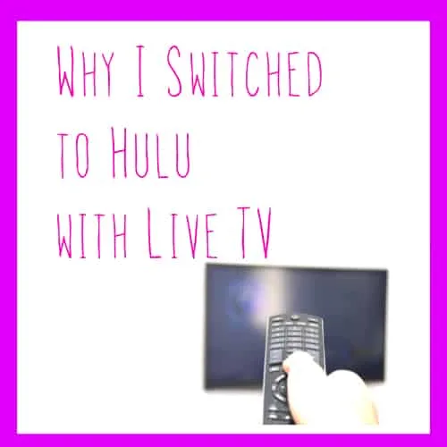 switched to hulu live