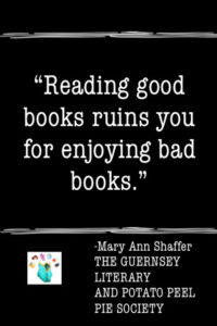 Book Club Questions For The Guernsey Literary : The Guernsey Literary and Potato Peel Pie Society ...