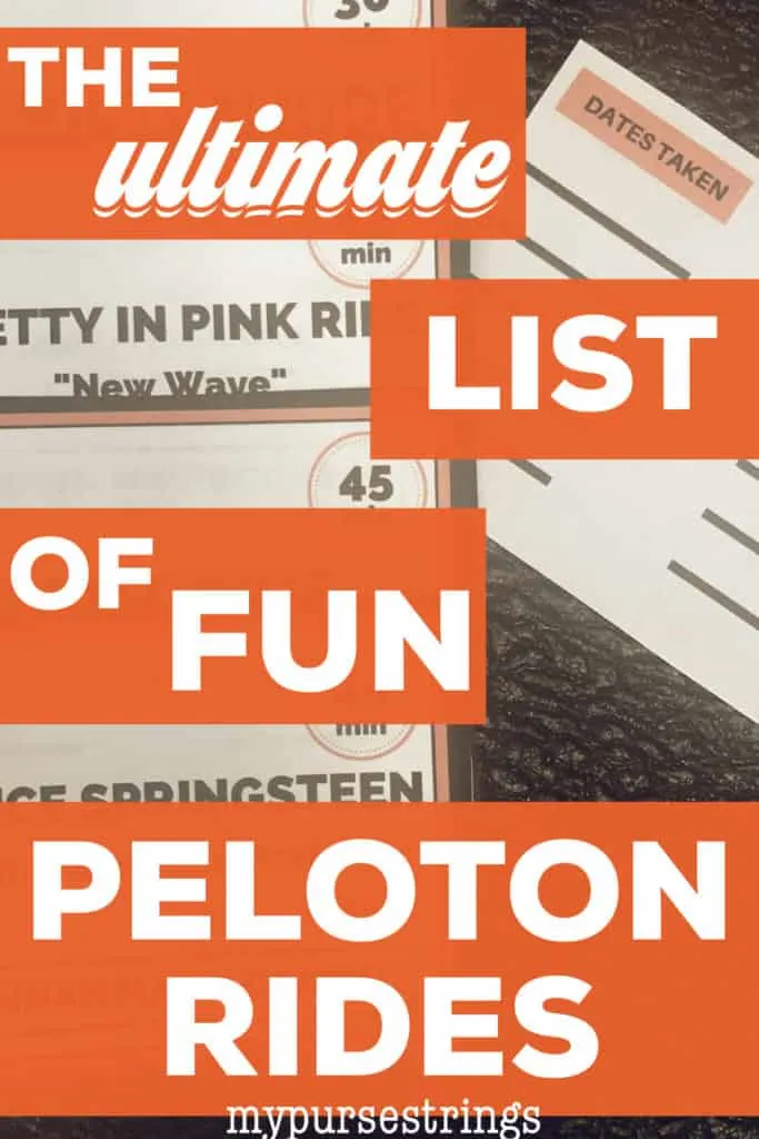 ultimate list of fun peloton rides