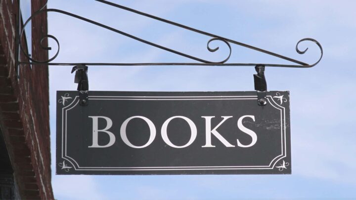 bookshop sign