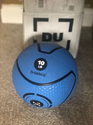 blue smart medicine ball