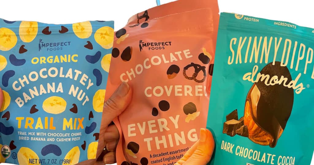 chocolate snack bags