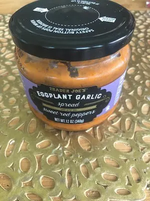 trader joes eggplant garlic spread