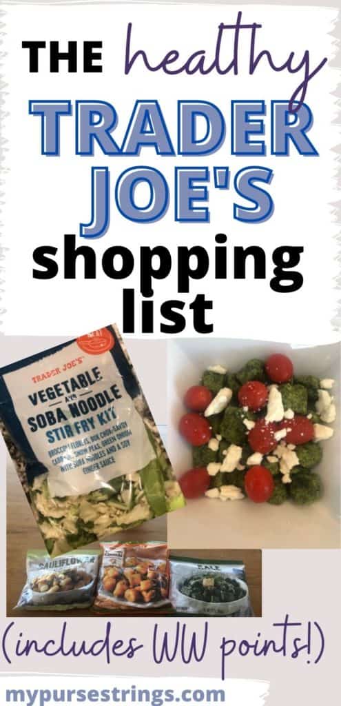 healthy trader joe's shopping list