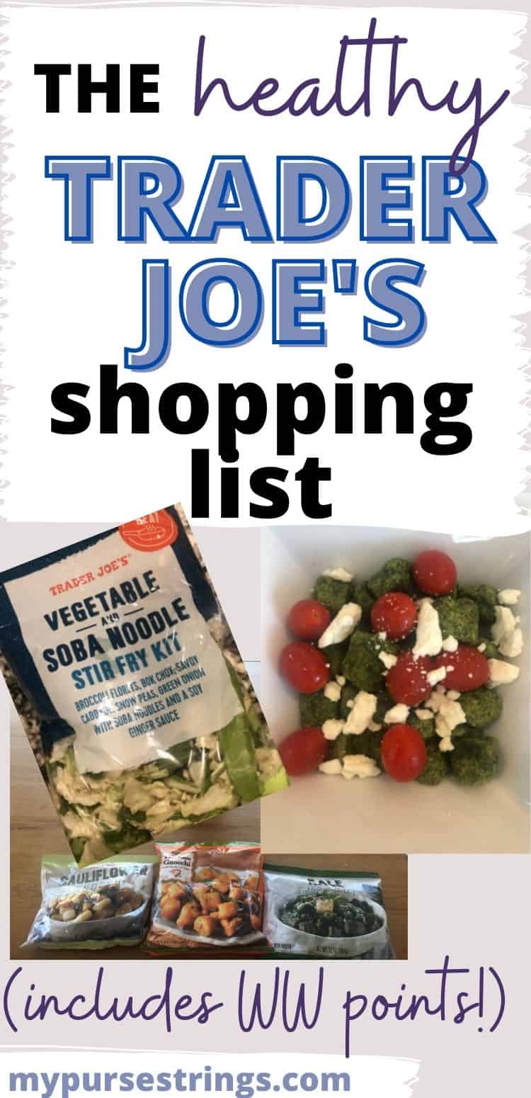 Trader Joe's the MustHave Healthy Vegetarian Shopping List (with
