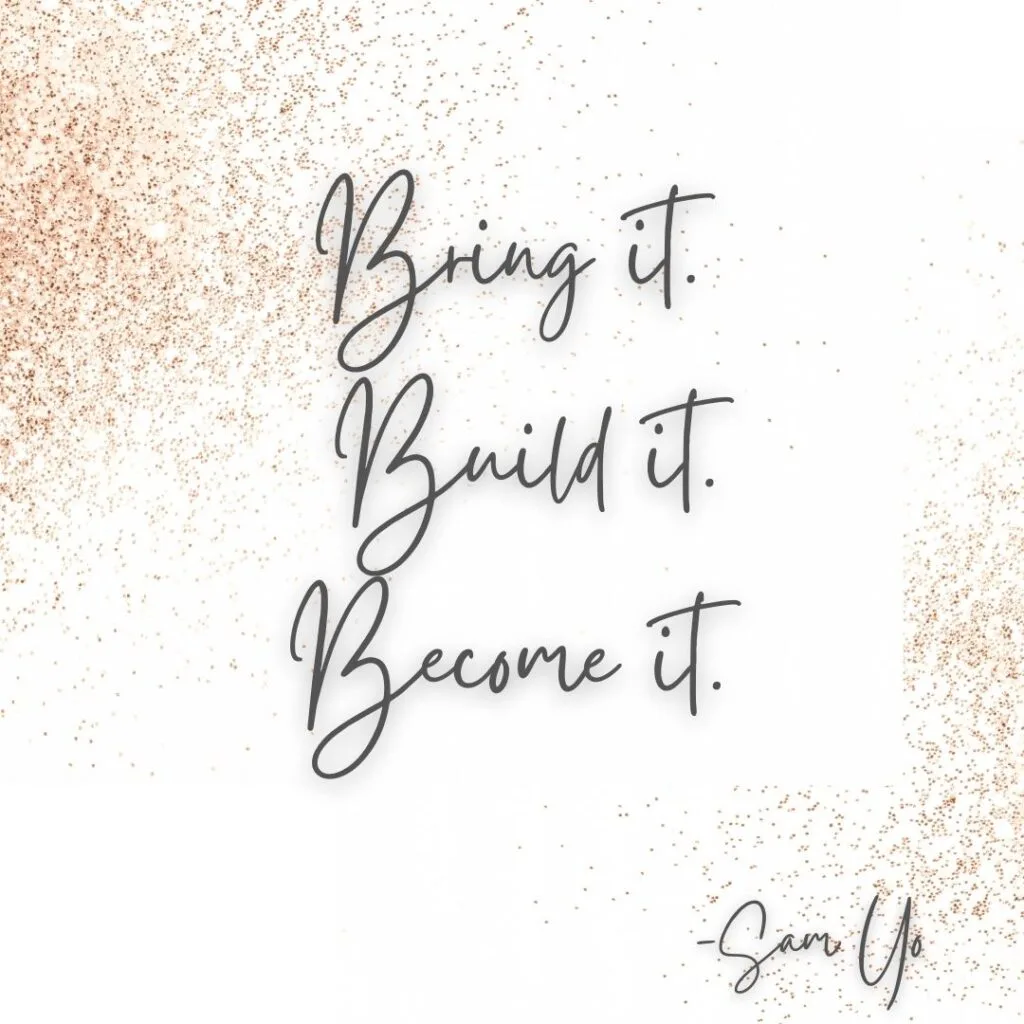 sam you build it quote