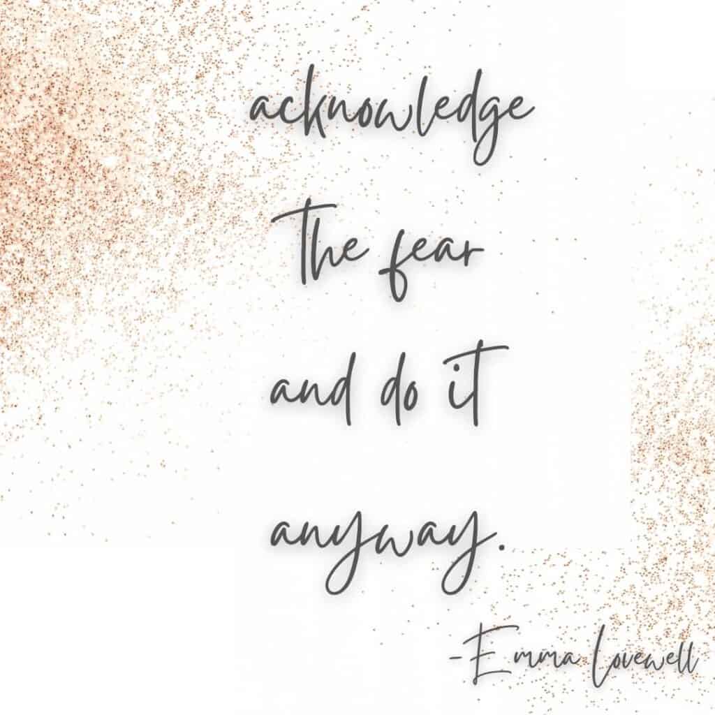 emma lovewell fear quote