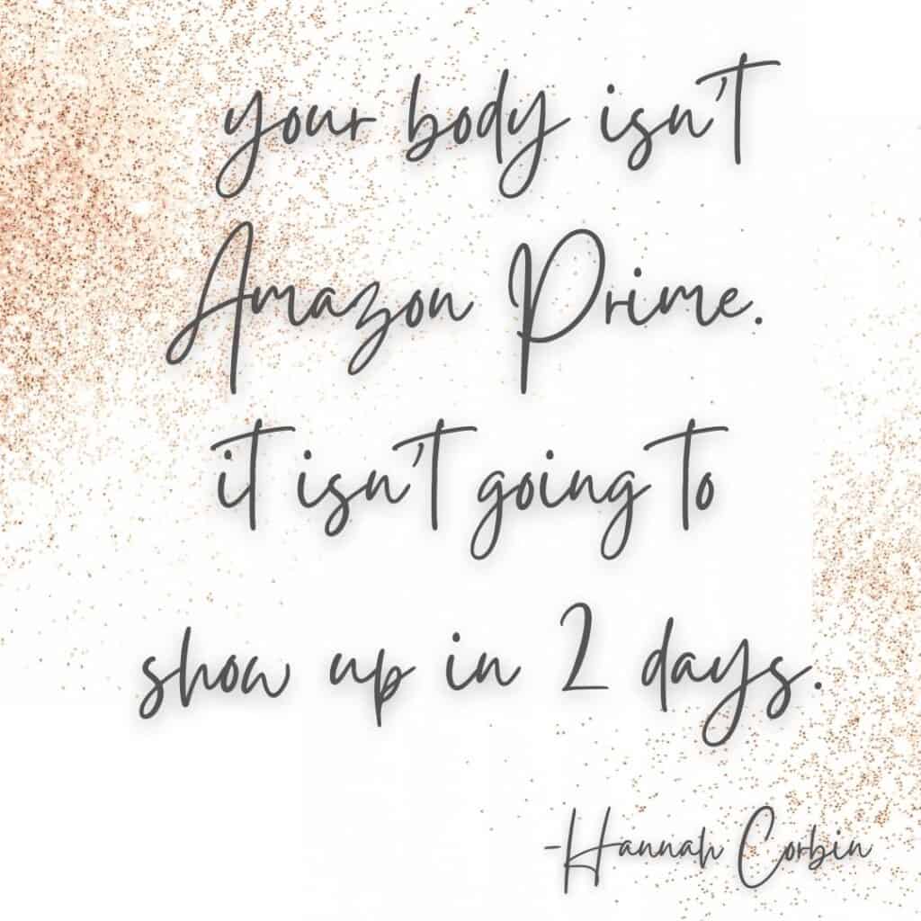 hannah corbin amazon quote