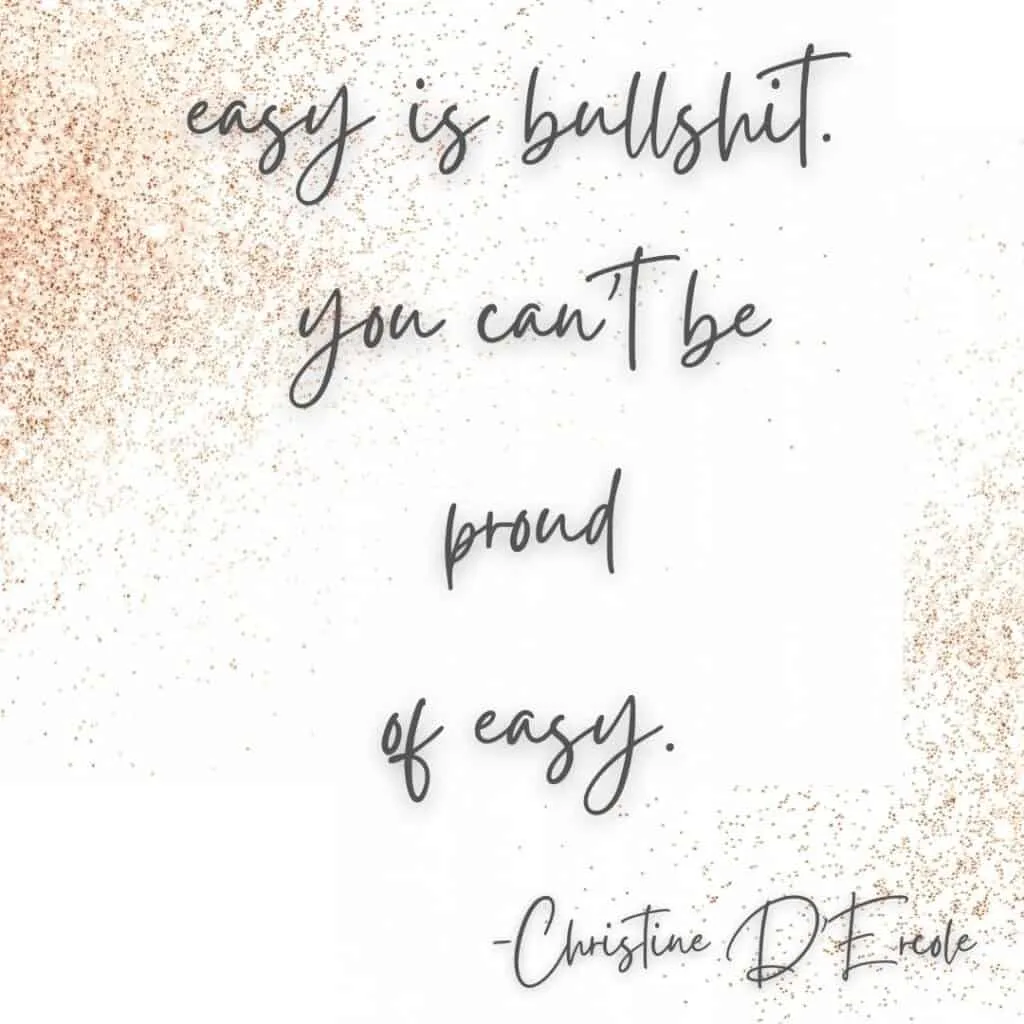 christine d'ercole easy quote