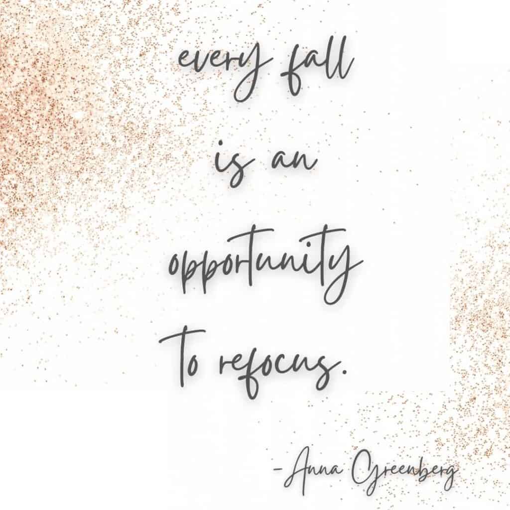 anna greenberg fall quote