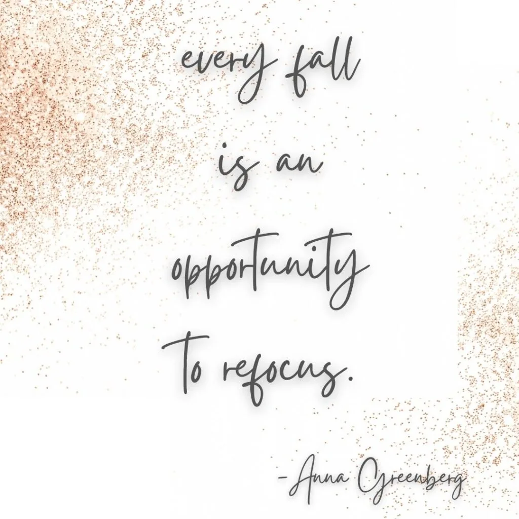 anna greenberg fall quote
