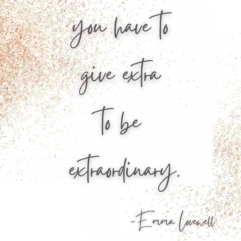 emma lovewell extra quote