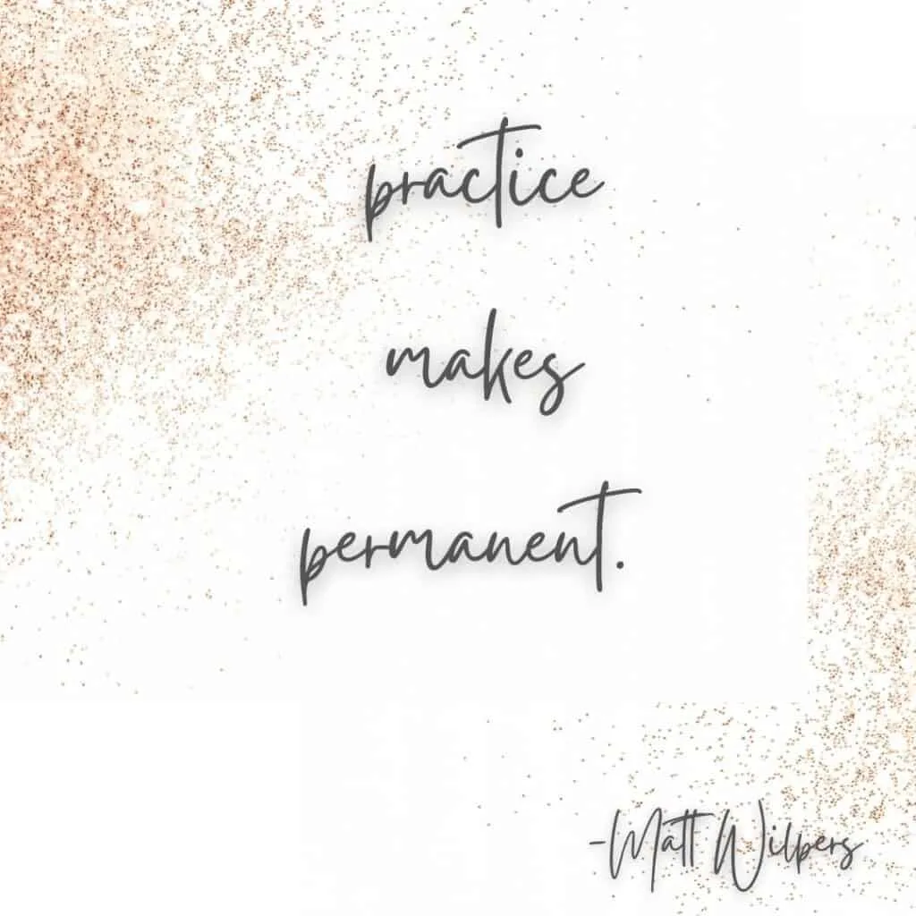 matt wilpers practice quote