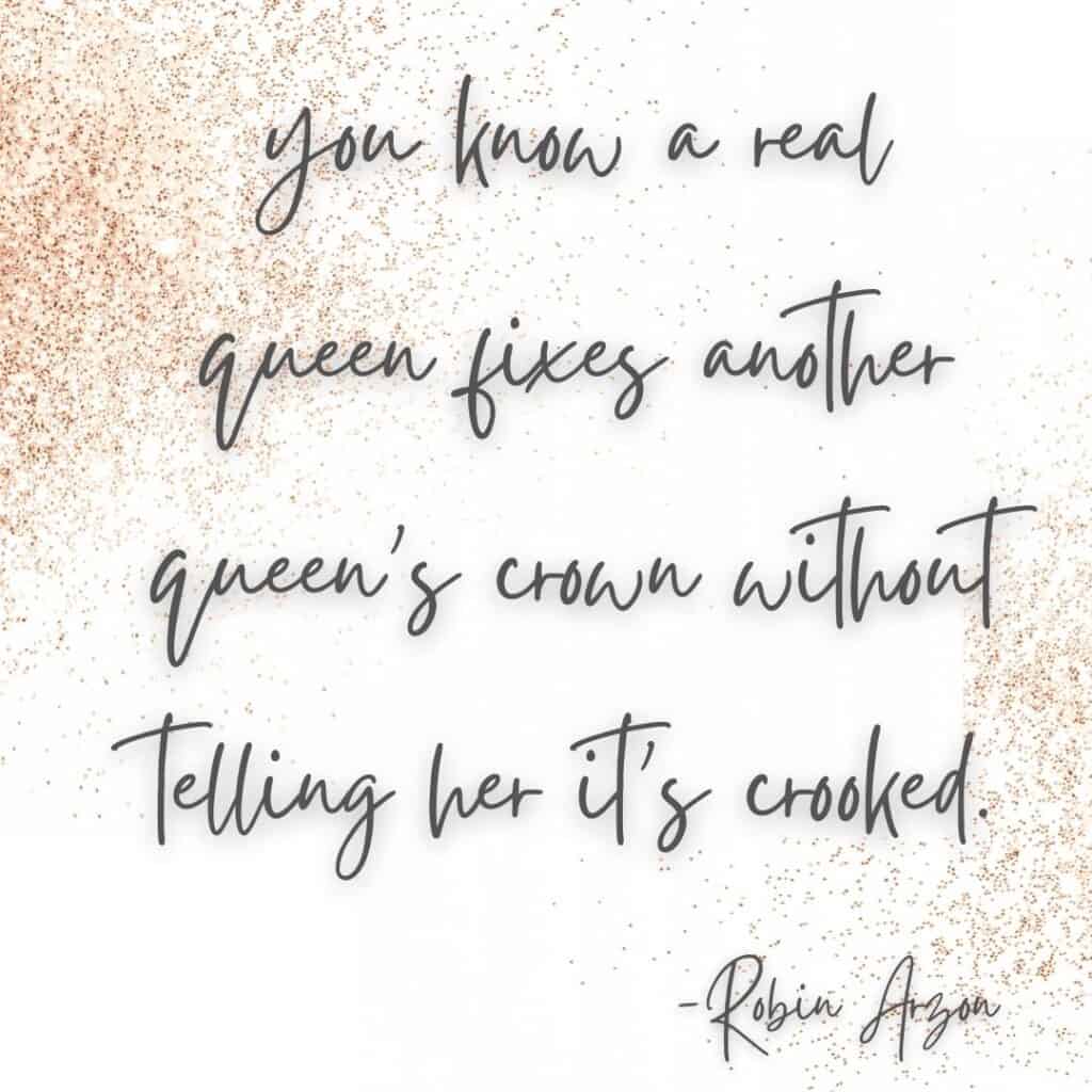 robin arzon adjust crown quote