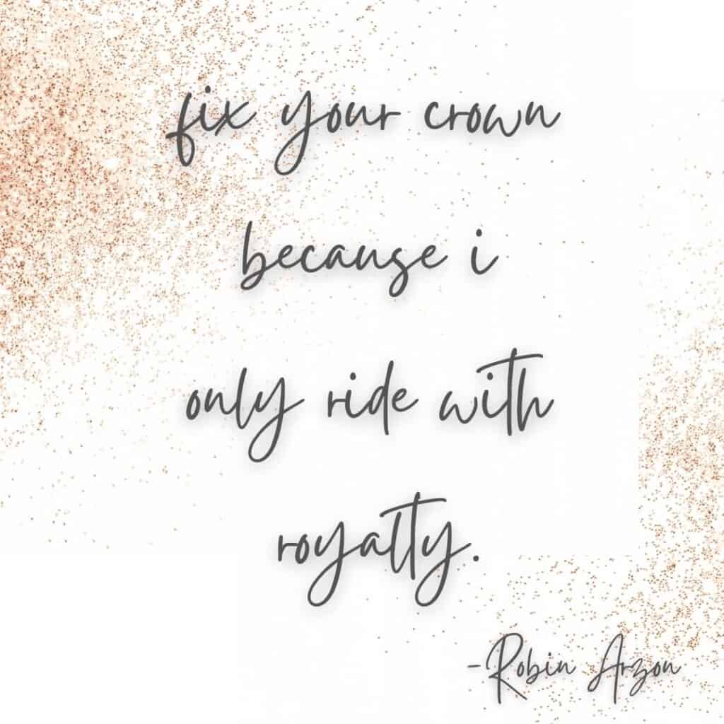 robin arzon royalty quote