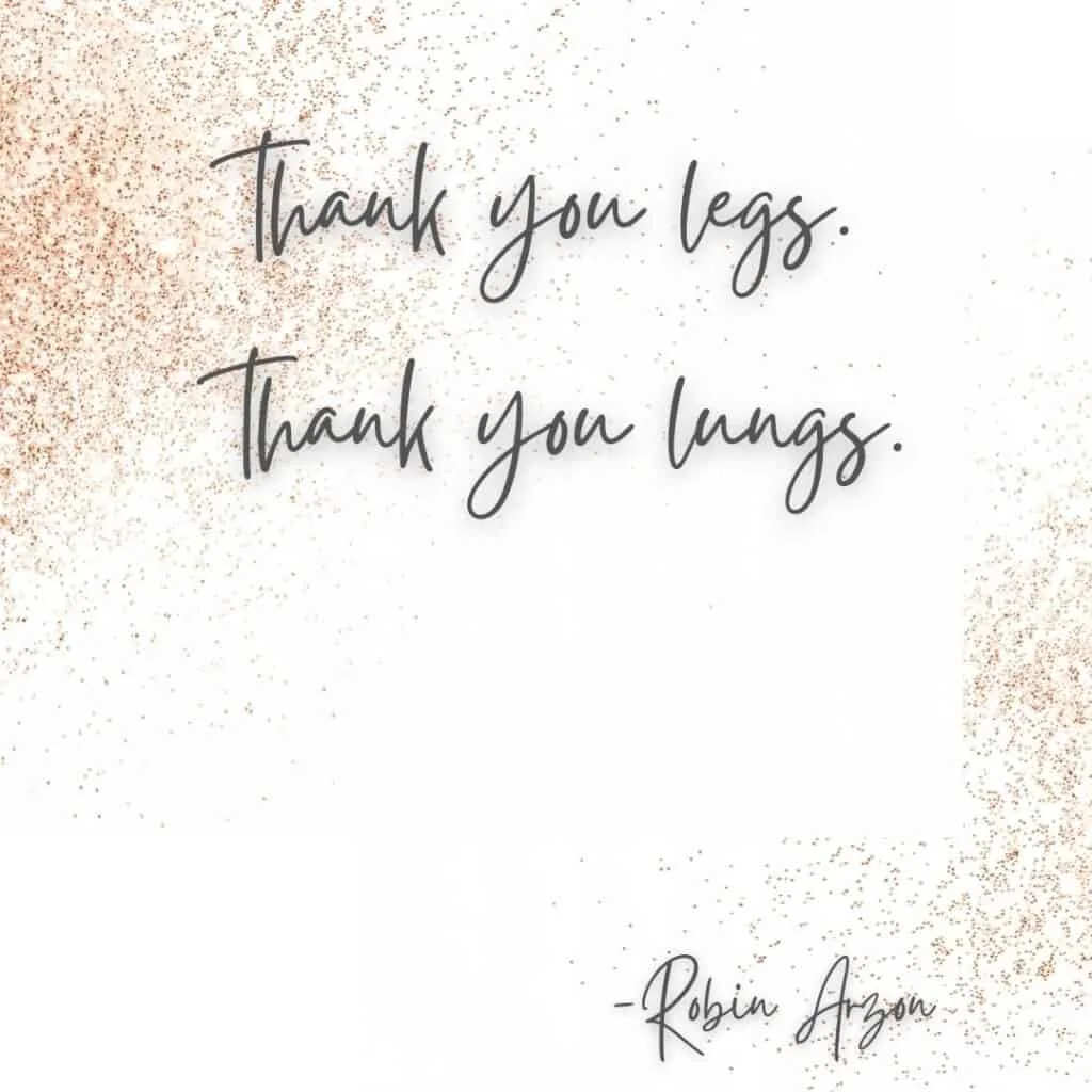 robin arzon thank you quote