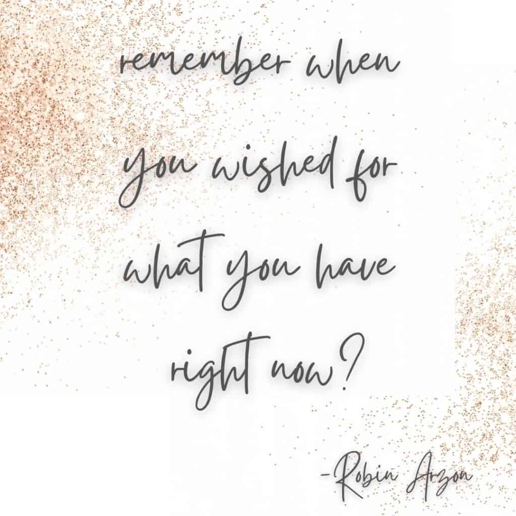 robin arzon wish quote