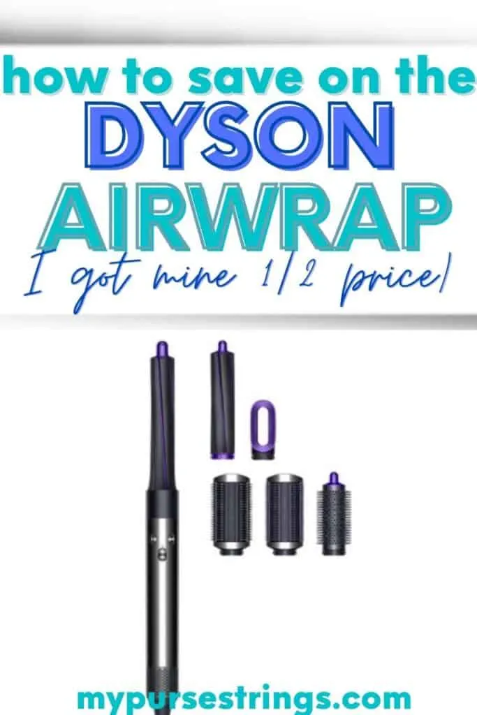 dyson airwrap half off