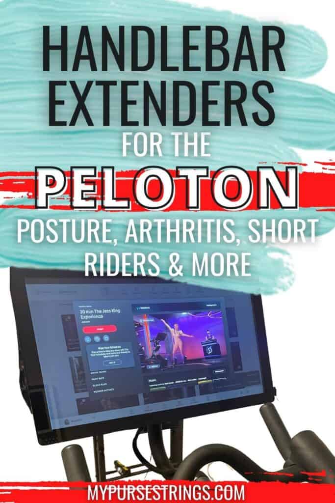 handlebar extender Peloton bike