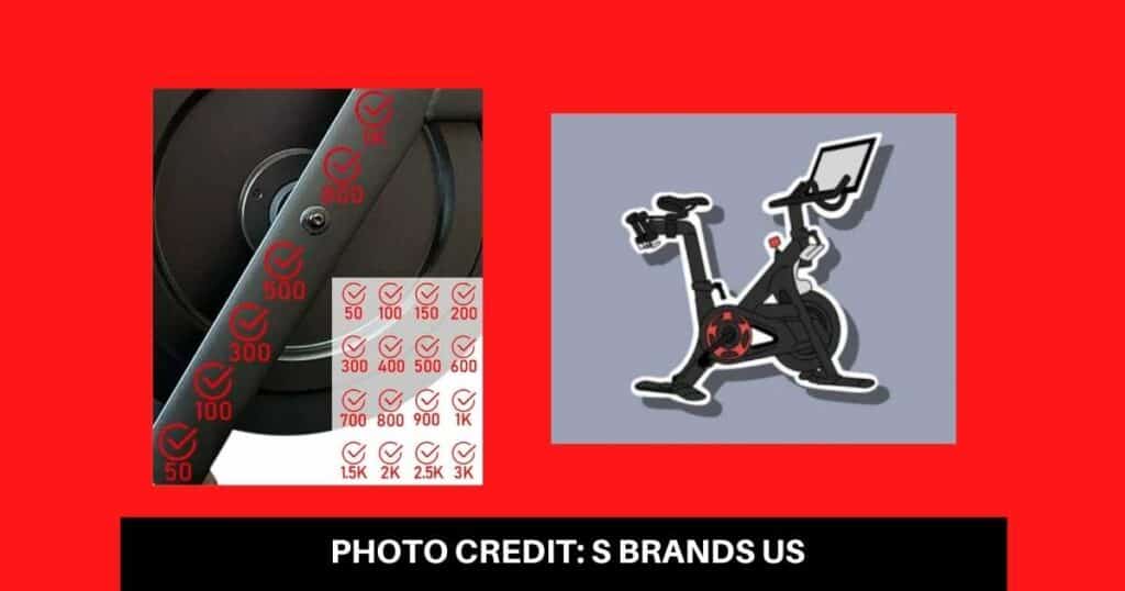 Peloton stickers