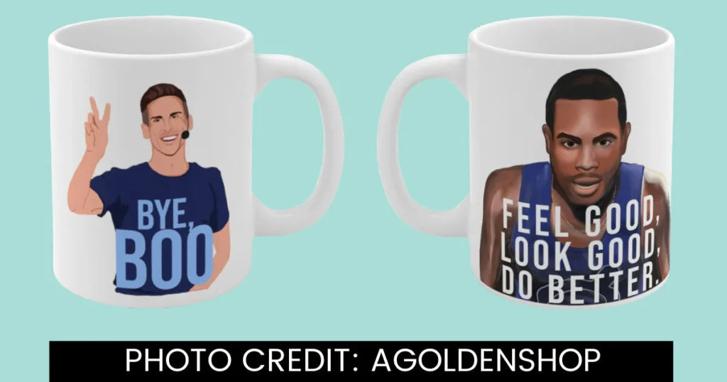 alex toussaint and cody rigsby face mugs