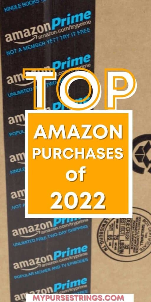 Amazon box orange writing purchases of 2022