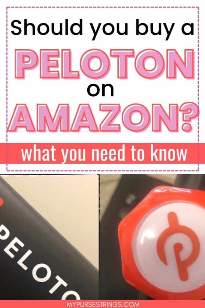 peloton bike and knob