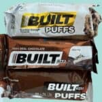 3 Built Bars in wrappers