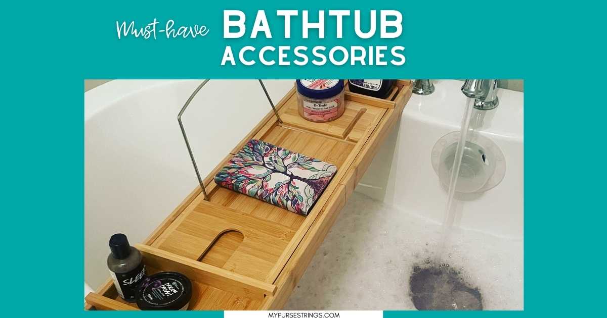 Turn Your Bathtub into a Home Spa with these Accessories