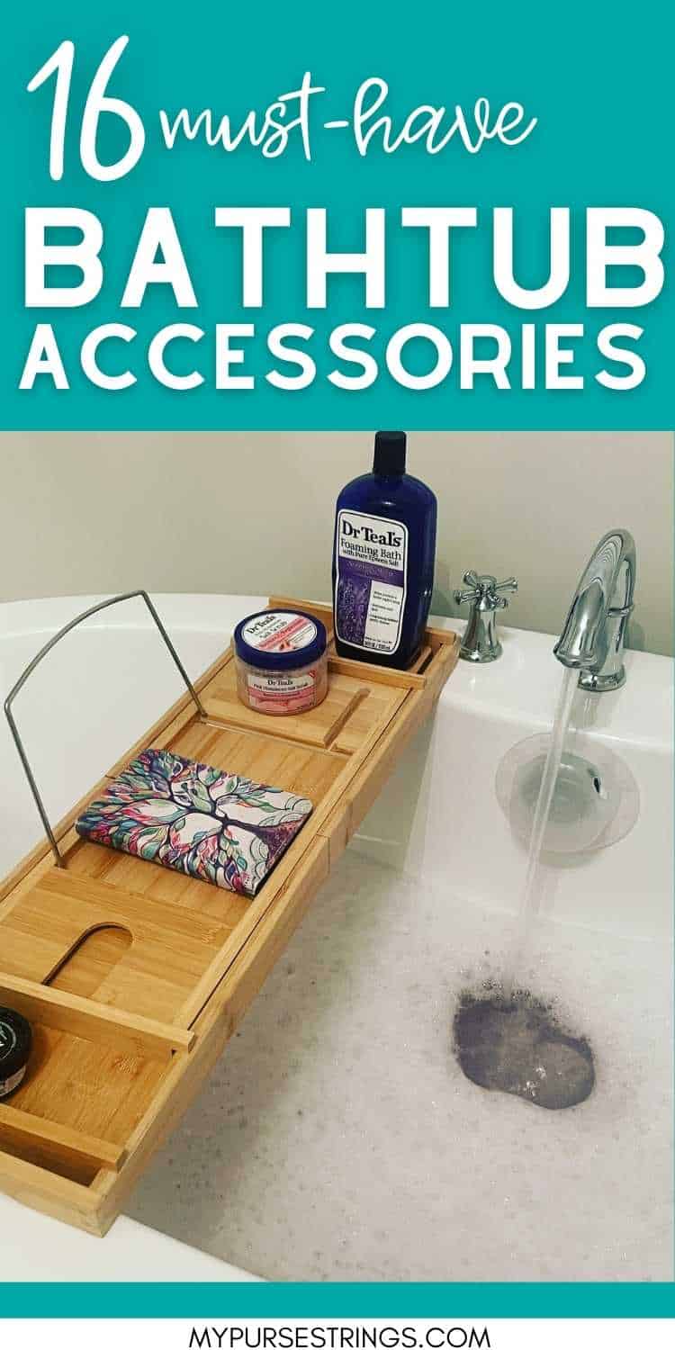 Turn Your Bathtub into a Home Spa with these Accessories