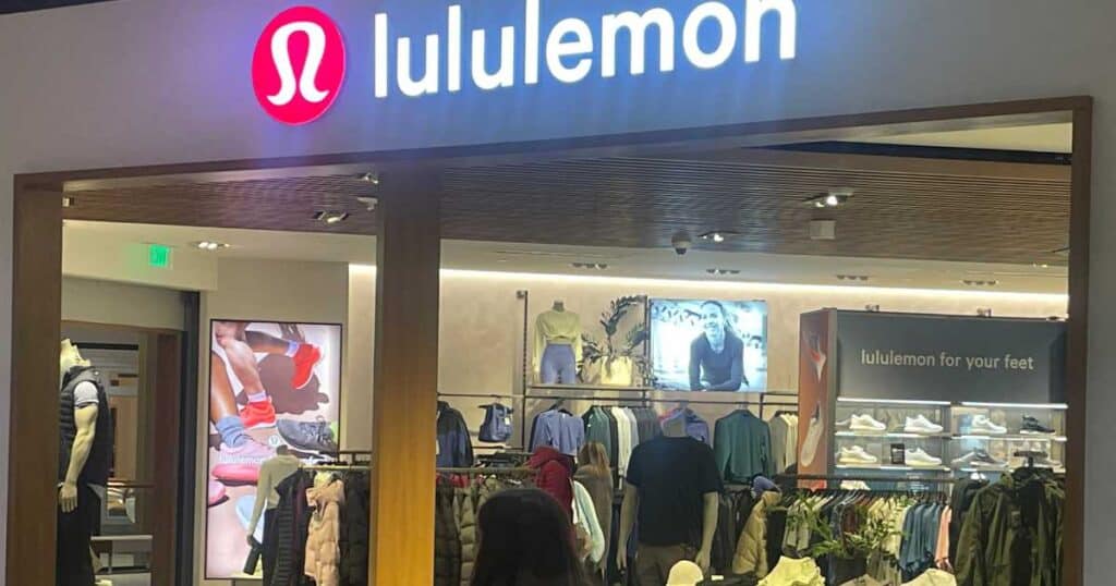 lululemon store and logo