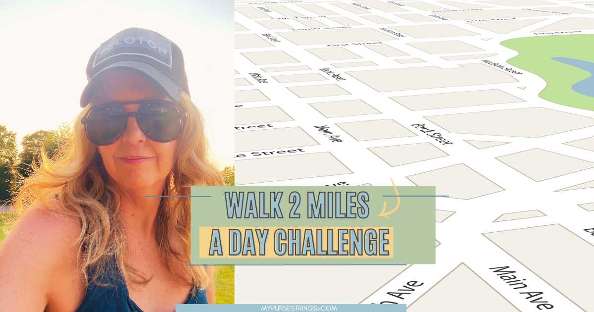 how long to walk 2 miles a day