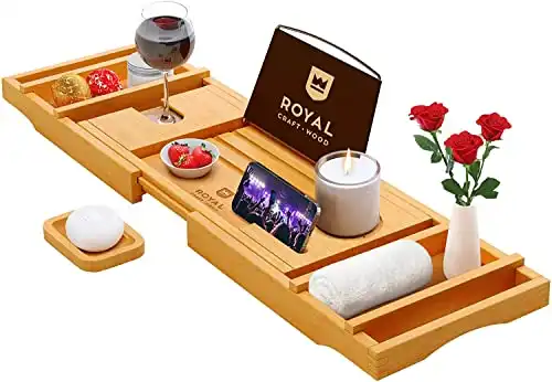 Luxury Bathtub Caddy Tray