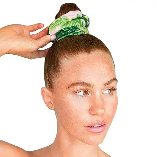 Kitsch Ultra Soft Microfiber Hair Towel Scrunchies for Frizz Free, Heatless Hair Drying, 2 Pack