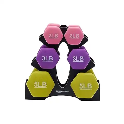 Amazon Basics Neoprene Workout Dumbbells