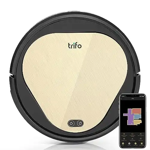 TRIFO Ollie Robot Vacuum 4000Pa with Red Light Cat Toy and Essential Oils