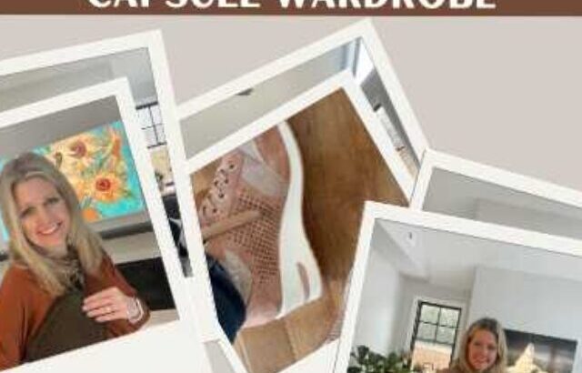 amazon fall fashion polaroid photos of woman wearing clothes