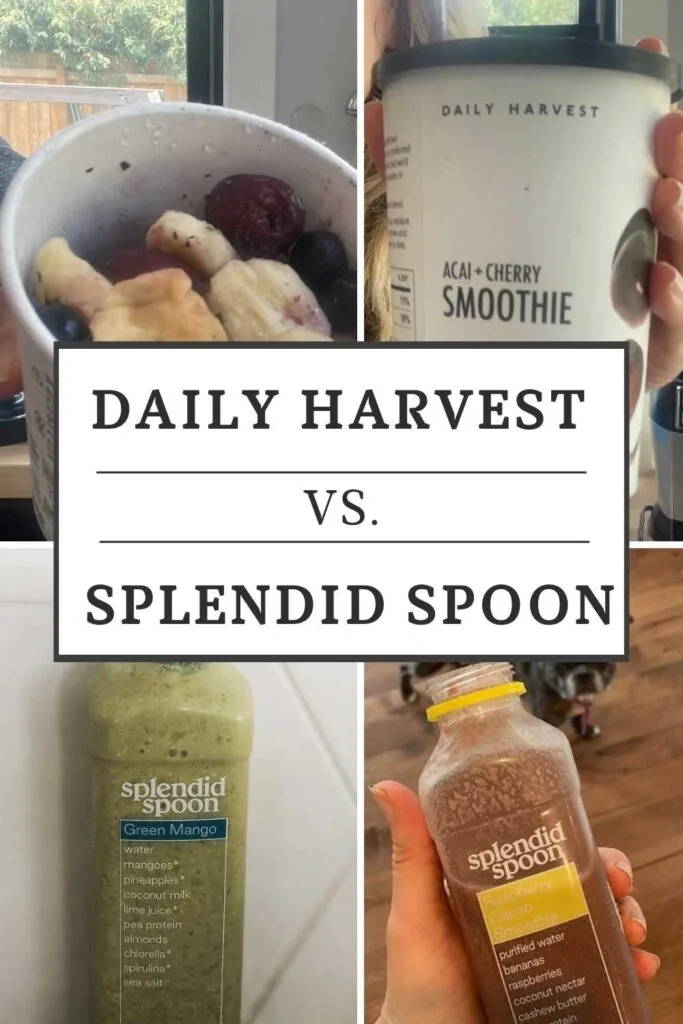 daily harvest smoothies vs splendid spoon