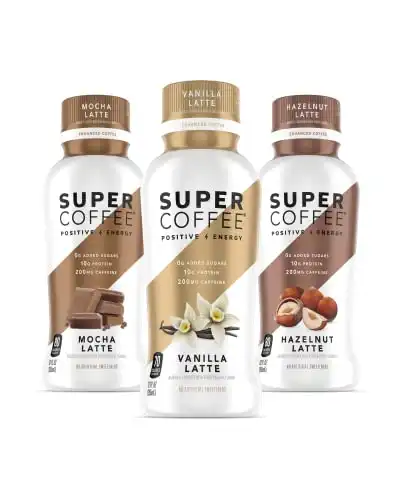 SUPER COFFEE, Variety Pack, 12 Pack