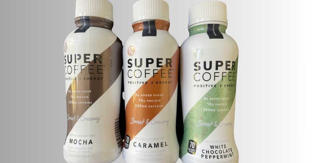 3 bottles of super coffee