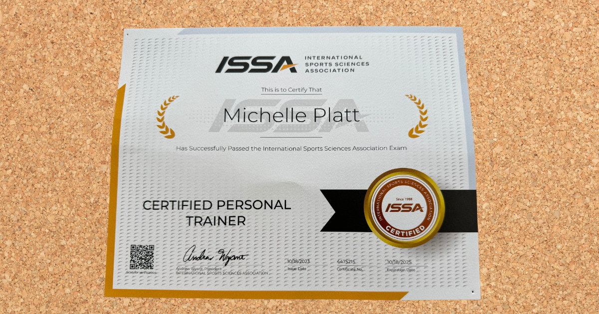 Issa certified personal trainer discount